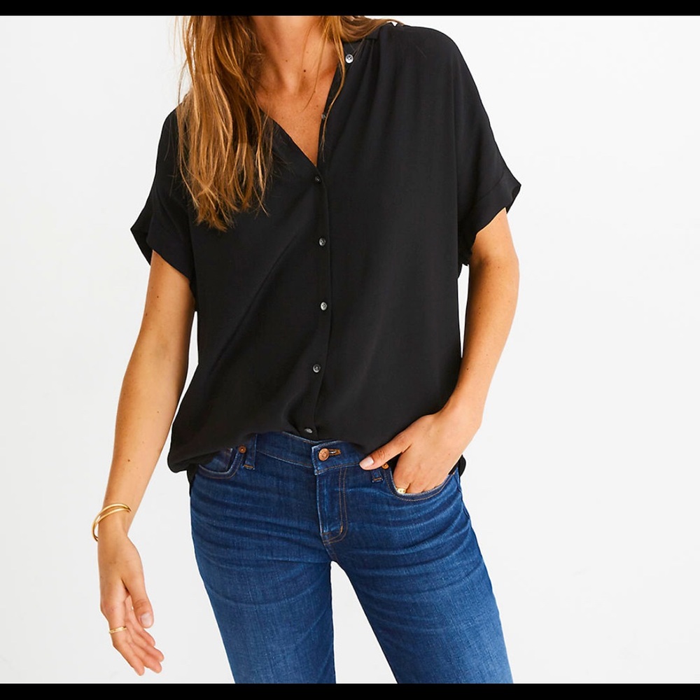 Madewell Central Drapey Shirt